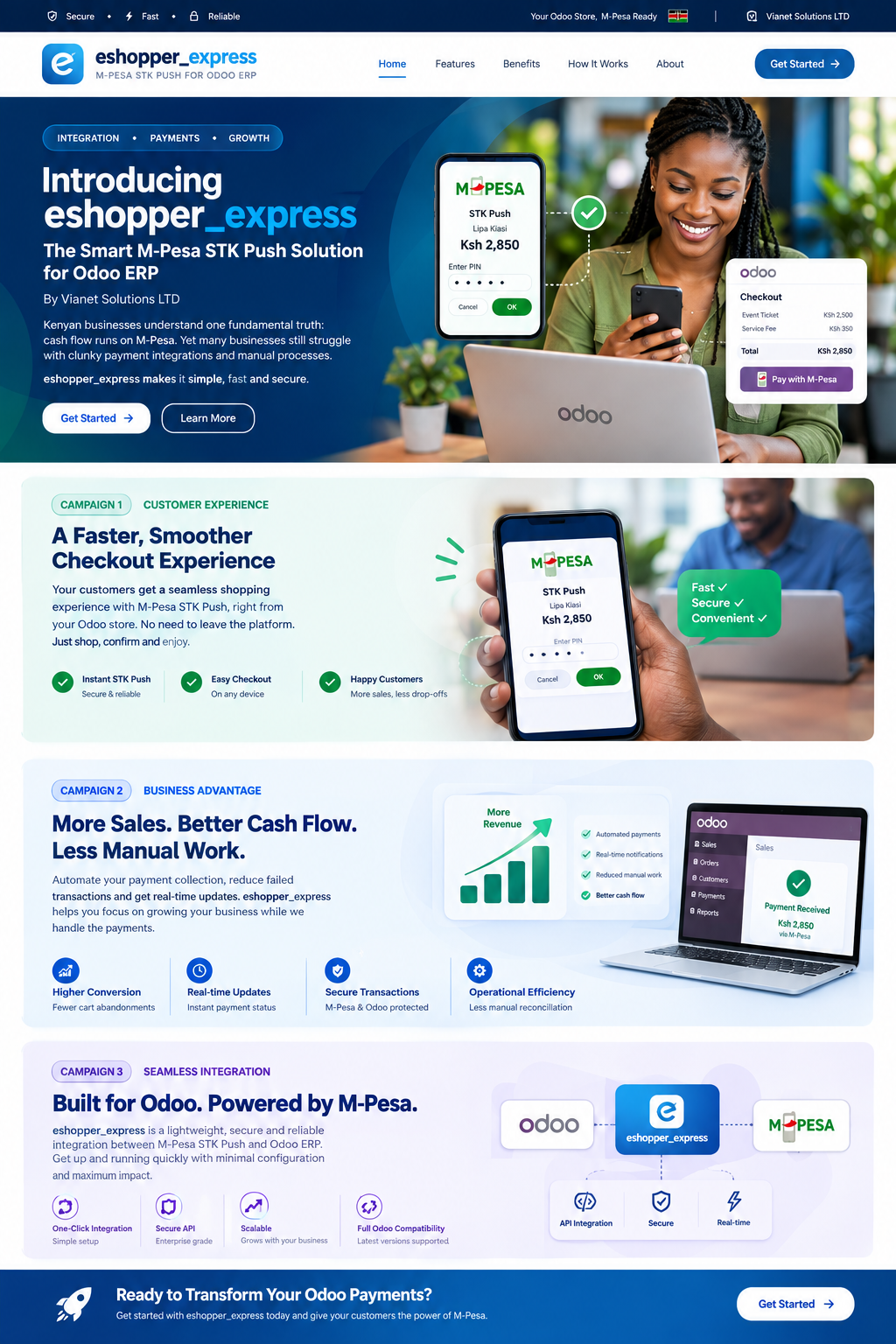 eshopper_express business advantage campaign visual
